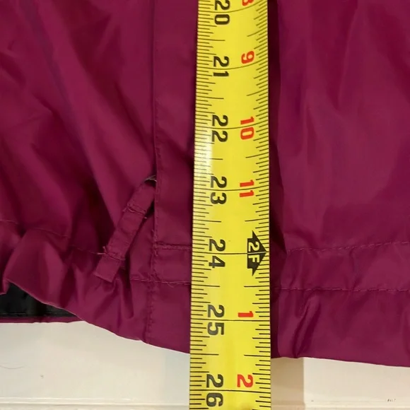 Columbia Purple Waterproof Jacket High Collar - Picture 6 of 10